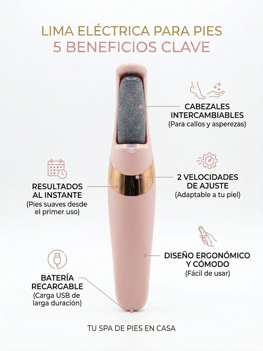 PediGlow™ - Pedicura Profesional en Casa